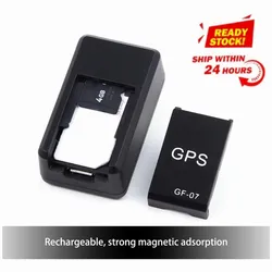 GF07 GPS Real Time Tracking Locator Magnetic Mini Car Tracker Device Magnetic GPS Tracker Real-time Vehicle Locator Dropshipping