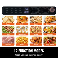 SucceBuy Air Fryer Toaster Oven 25L Convection Oven 1700W Stainless Steel Toaster Ovens Countertop Combo with Grill for Kitchen 2