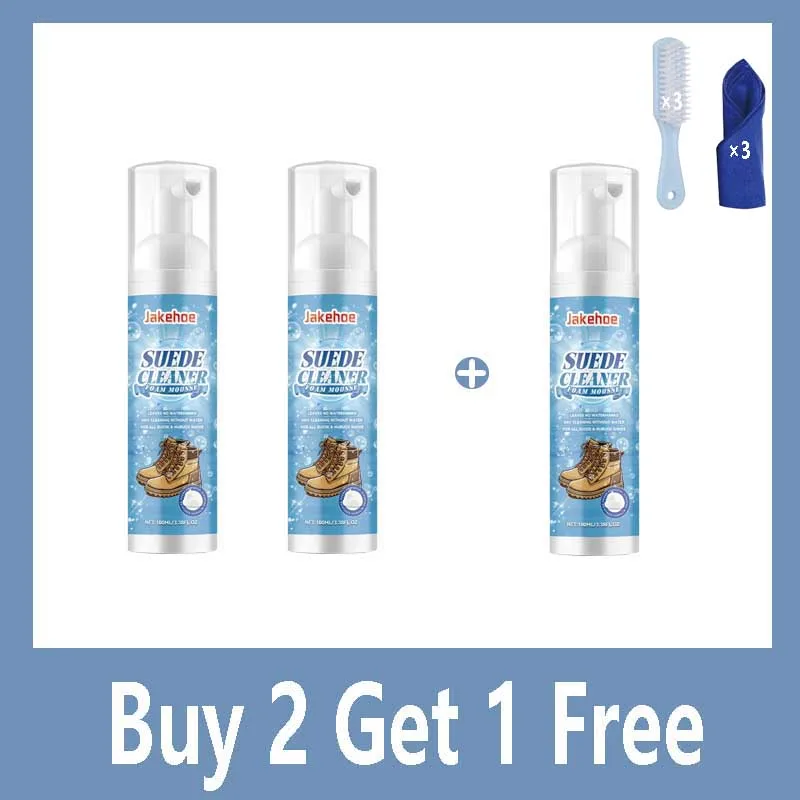 Premium Suede and Fabric Care Cleaner for Stain and Water Mark Removal