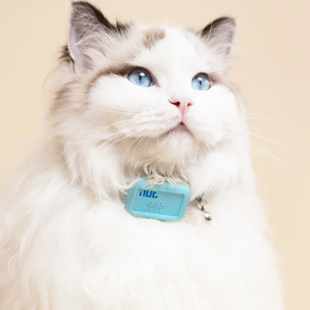 Smart Bluetooth Tracker Waterproof Pet Bluetooth Locator Anti-lost Collar Dog Cat Smart Positioning Tracker Lightweight Tracking Locator Pet Tracker