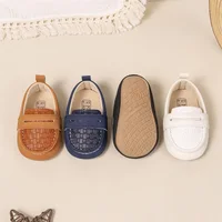 Blotona Baby Boy Girl Loafer Shoes Solid Color Non-slip Soft Sole Walking Shoes Casual Slip-on Shoes for Spring Fall 1