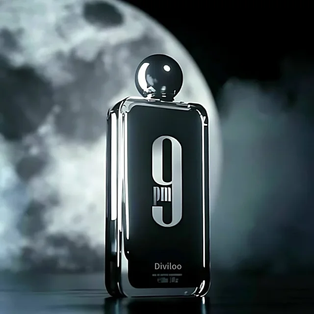 100ML 3.4FL.OZ 9PM Herrenparfüm, langanhaltendes Gourmet Oriental Notes Cologne, Eau De Parfum, Feronomas Parfüm Hombre