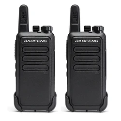 Baofeng – Mini walkie talkie Portable BF C9 400 MHz UHF, Radio bidirectionnelle, émetteur récepteur Portable avec chargeur USB VOX, 470 bf888s, bf 888s 