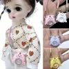Plastic Doll Shoulder Bag 1/6 1/8 BJD Dolls Bag Colorful Space Backpack For 1/11 OB11 Obitsu11 Dolls DIY Doll Toys Accessories 1