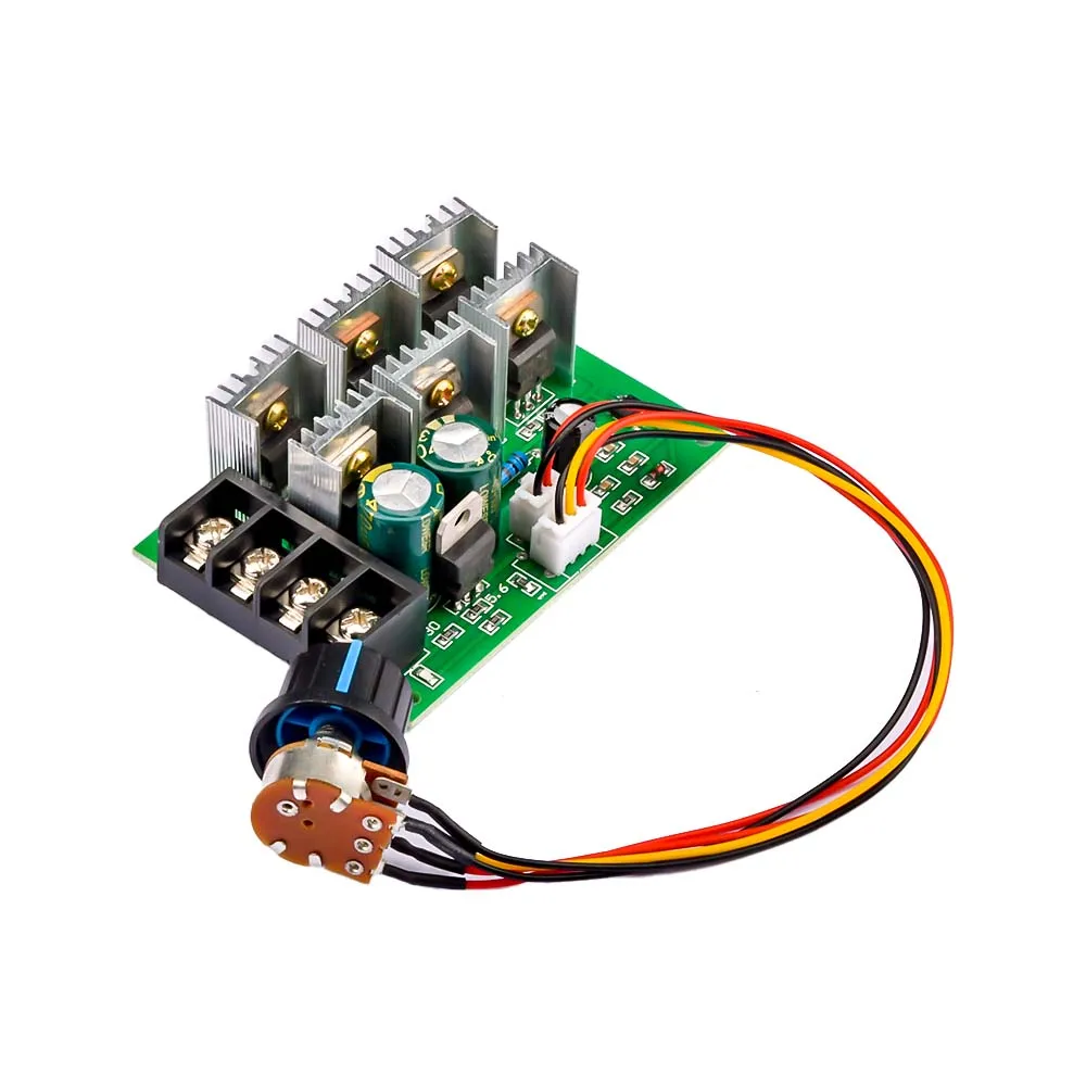 PWM DC 모터 속도 제어기, DC 9-55V, 40A, 2000W, 12V DC 모터 펌프 속도 조절기, 고출력 속도 제어기, 모터 드라이버