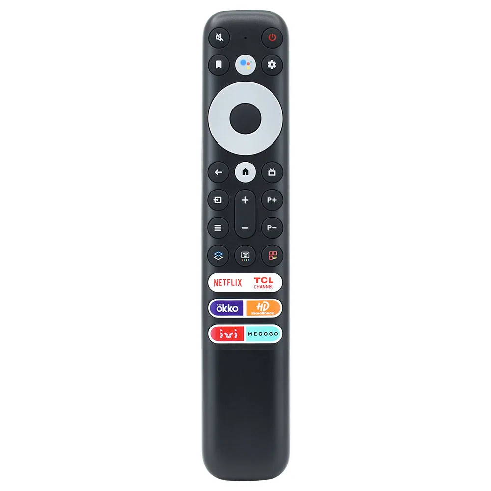 Télécommande TCL RC902V De Rechange Pour TV TCL Android Mini LED QLED 4k Uhd Smart Tv Avec Netflix Prime Video Youtube Guard Media Et Tcl Channel Sans Fonction Vocale