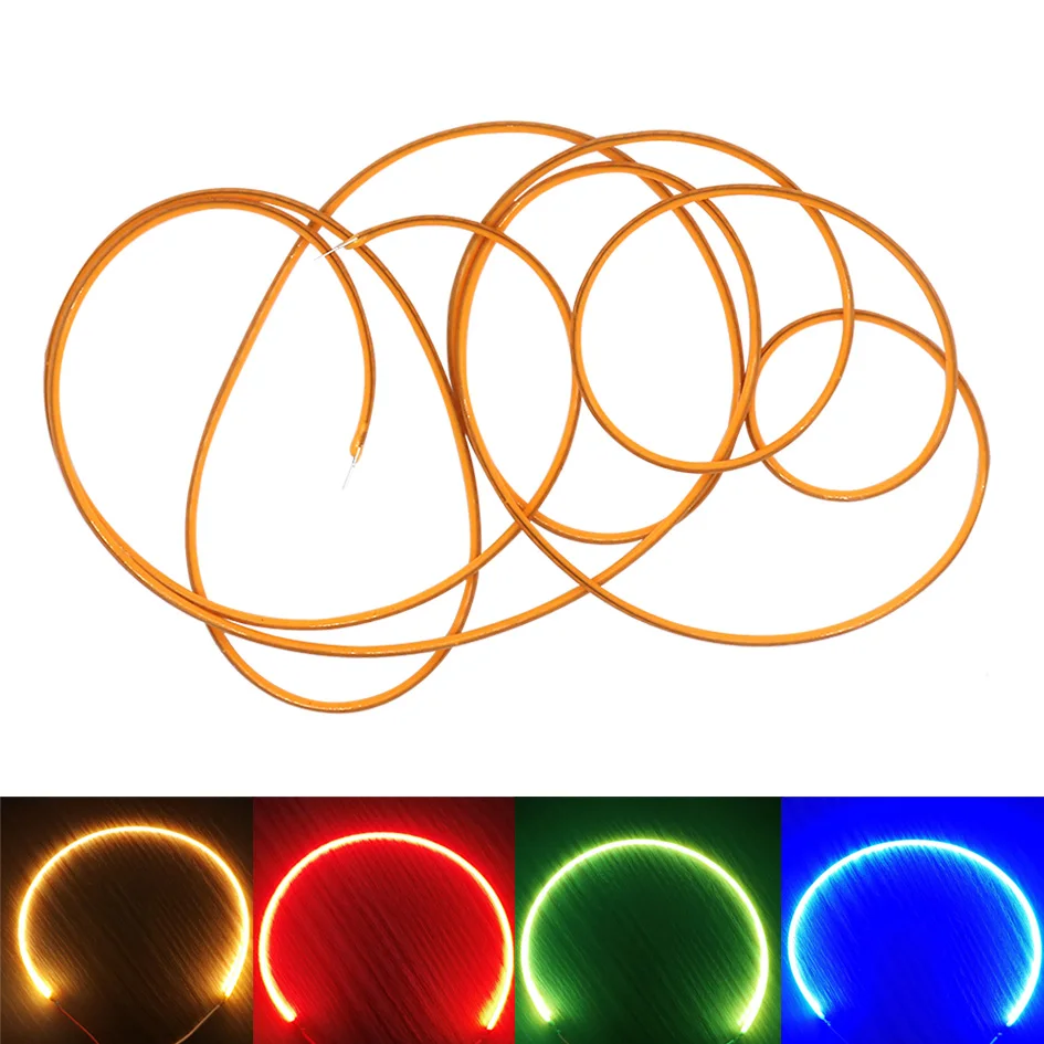 3v led flexible filament kann gebogen werden 80mm 130mm 300mm 1,2 m lampe led filament diode glühlicht zubehör weiß rosa – Detail 1