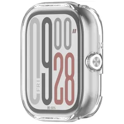 All - Around Soft TPU Protective Cover for Smartwatch - Screen Protector and Accessories (Transparent)