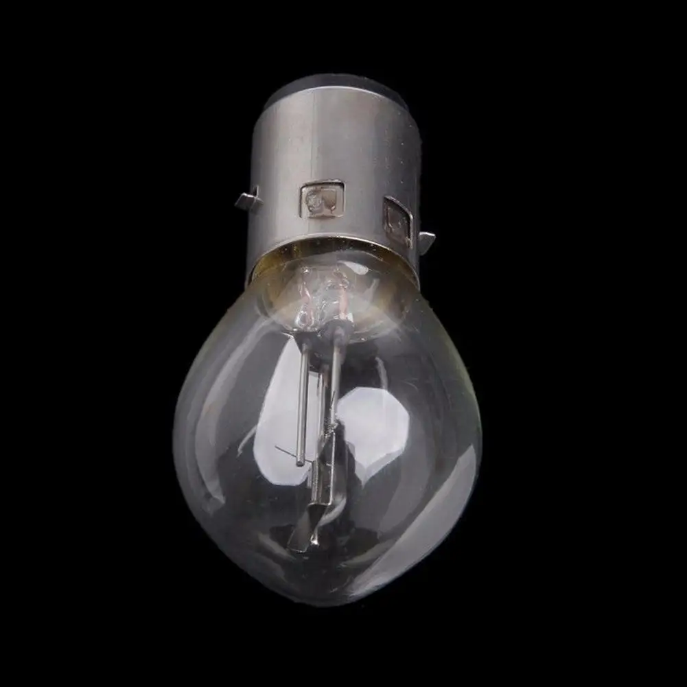 LED Bulbs BA20D 12V 35/35W Halogen Headlight Singal Lamp Bulb Amber motorcycle led lights 1/3/10pcs For Motorcycle ATV Moped Scooter