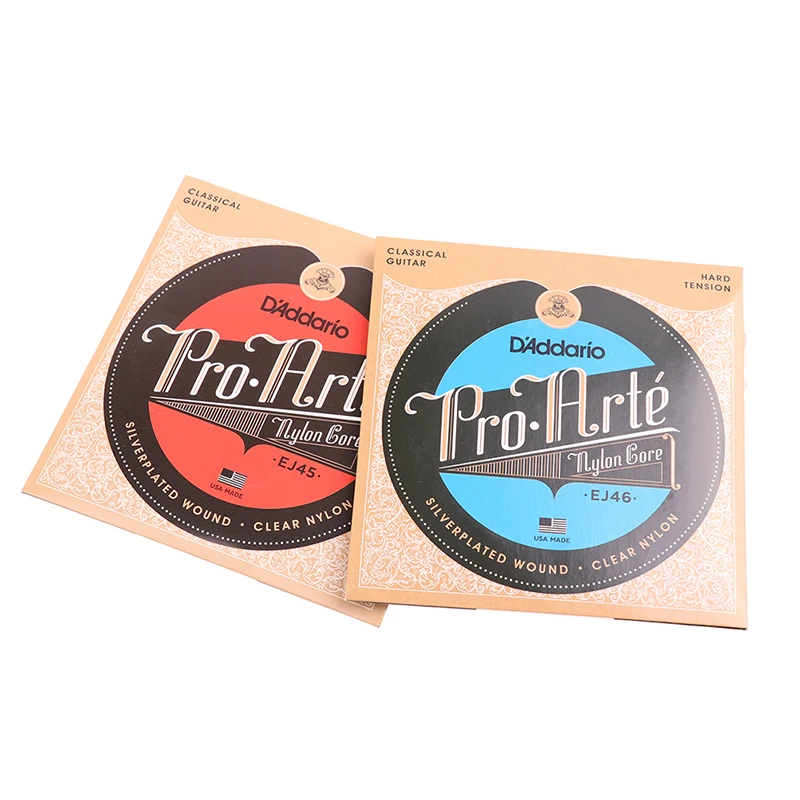 Guitar Strings Nylon Classical EJ45/EJ46 Normal/Hard Tension guitar accessories