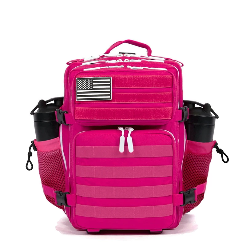 25L Tactical Backpack for Women Outdoor Travel Hiking Bug Out Bag Weekend Exercise Athletics Gym Rucksack with Dual Cup Holder