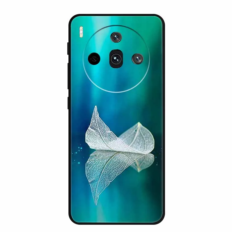 Sleek Black Silicone Fashion Phone Case – 6.78 Soft Back Cover