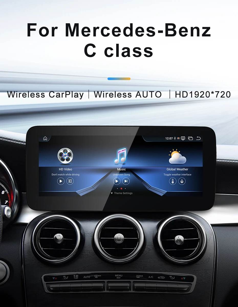 New Qualcomm6225 Snapdragon680 Andorid13 Car Multiemedia Players For Mercedes Be