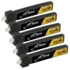 TATTU 5PCS 1S 300mAh 3.8V 75C HV 4.35V Lipo Battey With BT2.0 Plug For BETAFPV Ceuts FPV Kit Racing Drone FPV BT2.0 Connector 1