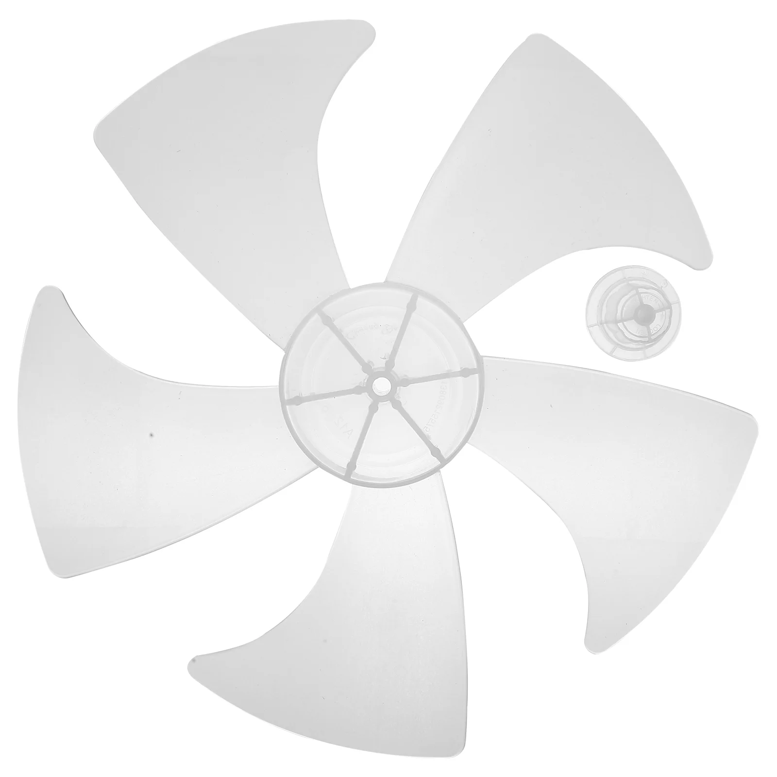 Desktop Fan Replacement Plastic Table Accessories Standing Ceiling Leaves Pedestal Electric Floor Repair Part Vent Inch Round 3 leaves clear plastic fan blade replacement for 12 inch pedestal fan stand fan m2ee