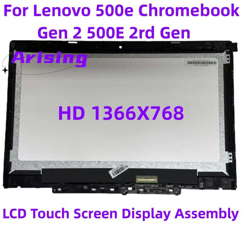 Originale Da 11.6 Pollici Per Lenovo 500E Chromebook Gen 2 500E 2Rd Gen Lcd Led Touch Screen Display Assembly