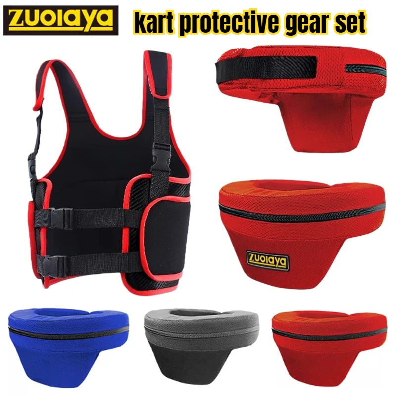 Équipement de course de Kart, Protection des côtes, équipement de divertissement pour enfants et adultes, équipement de sécurité réglable, équipement de cyclisme de Karting