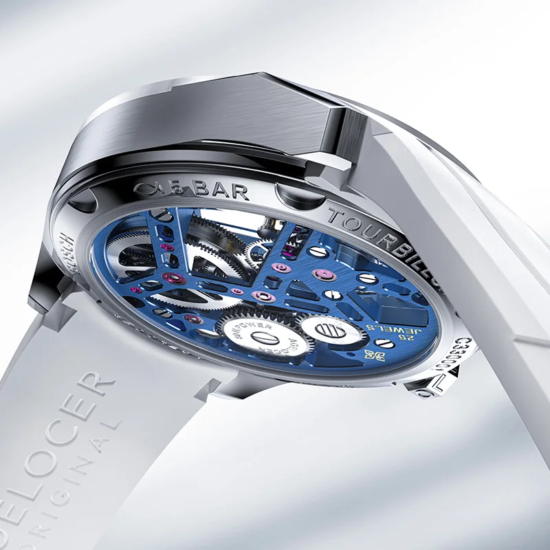 AGELOCER Original Tourbillon Watch Ceramic Bezel Men's Vogue