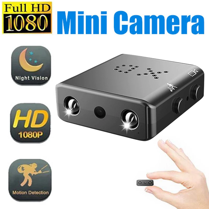 Hotmini Cam Full Hd Mini Camera 1080P Protezione Di Sicurezza Visione Notturna Micro Cam Motion Detection Videoregistratore Vocale Piccolo Dvd