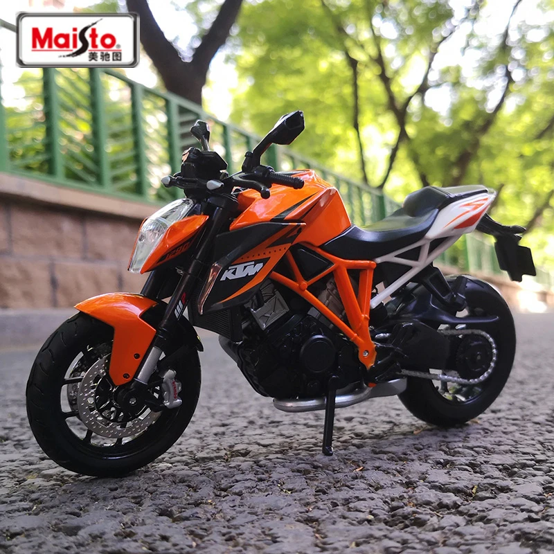 

Maisto 1:12 KTM 1290 Super Duke Alloy Racing Motorcycle Model Diecast Metal Toy Street Cross-country Motorcycle Model Kids Gifts