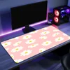 Flower Daisy Pattern Fashion Gamer Speed Mice Retail Small Rubber Mousepad Size For Keyboards Mat Boyfriend Gift 5