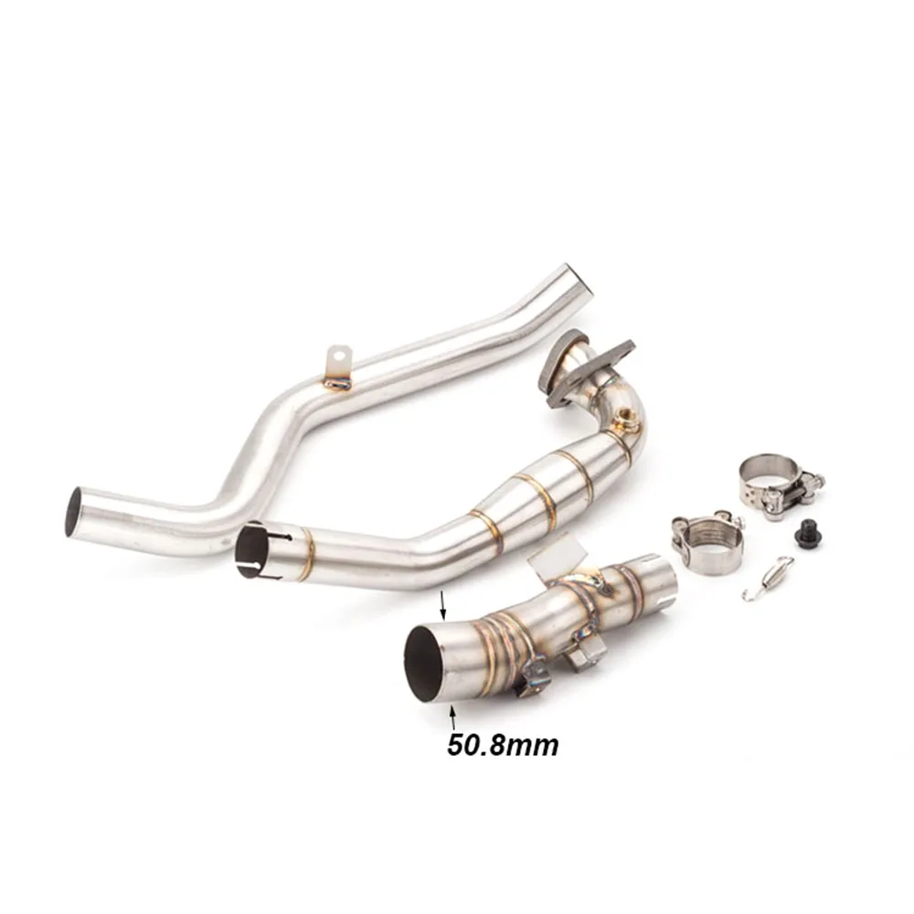 

Motorcycle Exhaust Front Middle Link Pipe Mid Tube Connection Escape Moto for XADV X-ADV 750 XADV750 X-ADV750 2017-2021 2020