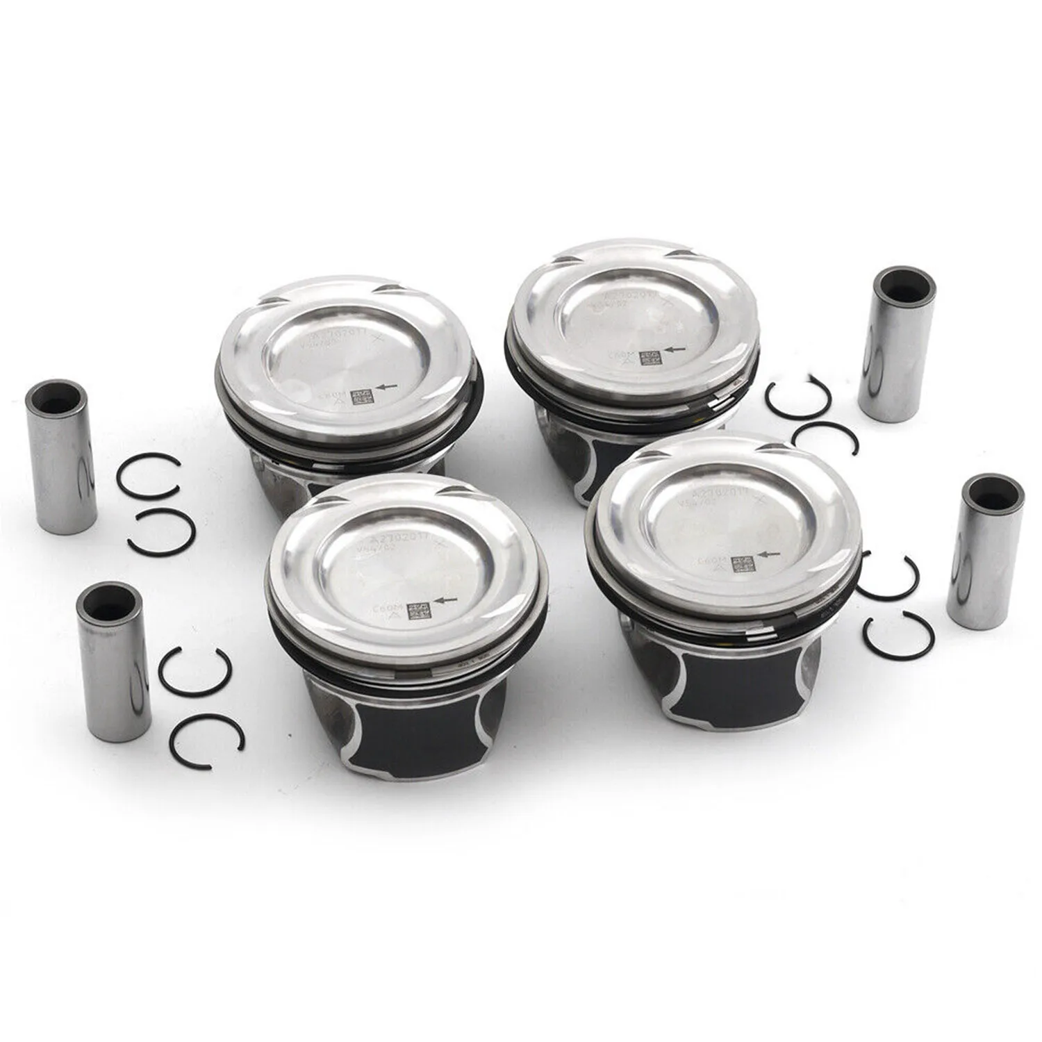 

Pistons&Rings Set For Mercedes-Benz W176 C117 X156 W242 A250 CLA250 M270.920 2.0L Engine A2700302017 A2700300024 A2700300124