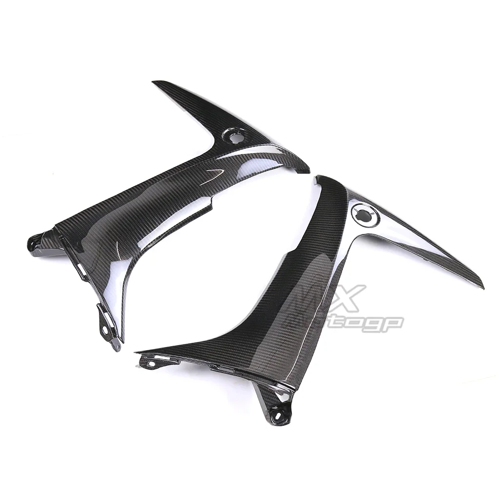 ファル Carbon Fiber Side Panels Spoiler Cover Cowl For YAMAHA