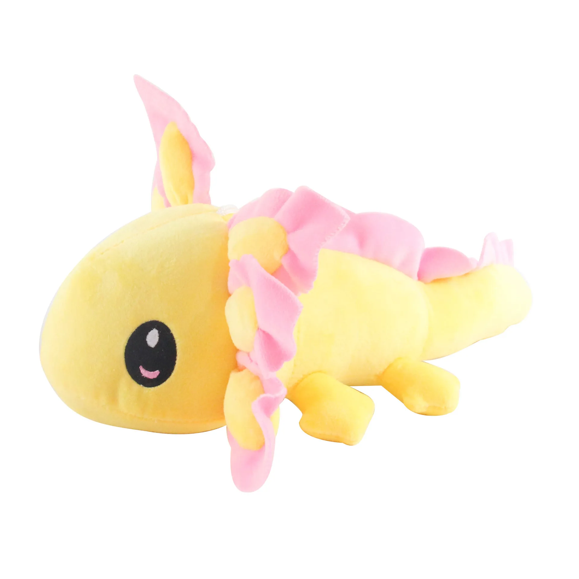 

In Stock Halloween Prop Axolotl Plush Height 13.8" Dino Stuffed Animals Dinosaur Weighted Plushies Throws Pillows for Fans Kids