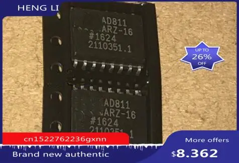 

10 unids/lote AD811ARZ-16 AD811AR-16 AD811ARZ AD811AR AD811 SOP16