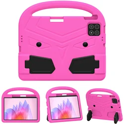 Cute Cartoon Sparrows Kids Soft EVA Tablet Stand Case for Pad 7 Pro 11.2 inch (Rose)