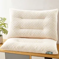 Natural Latex Particle Pillow Core Massage Neck Soft And Skin Friendly High Pillow Support Suitable For Bedroom Sofa Pillows 1