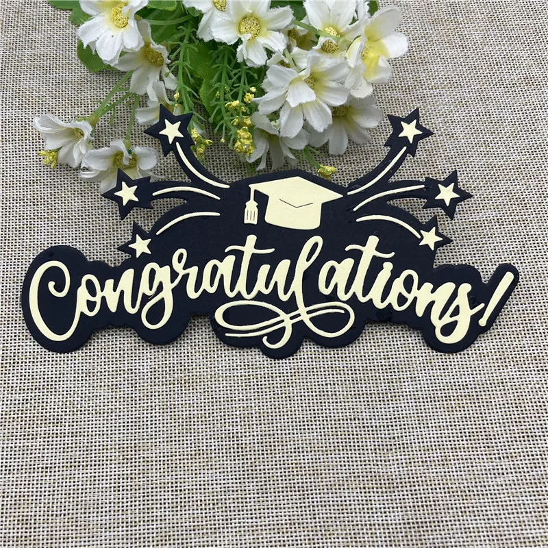 Graduation Frame Metal Cutting Dies Stencils For DIY Scrapbooking Decorative Embossing Handcraft Template