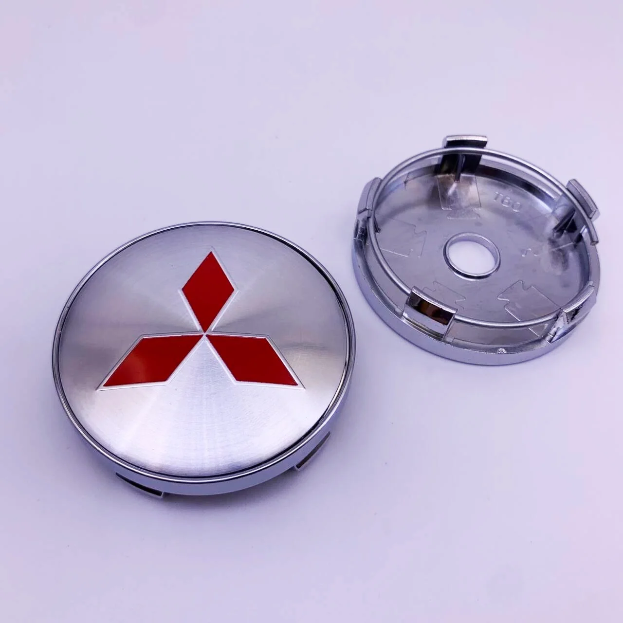 4PCS Für Mitsubishi ASX Ralliart Lancer Cordia Pajero Outlander Eclipse Galant Mirage Auto Radnabe Center Aufkleber Aufkleber Emblem – Detail 15