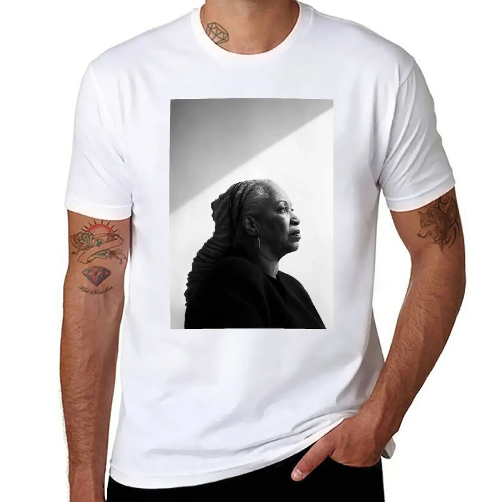 

Morrison T-Shirt plain summer clothes tops heavy weight t shirts for men