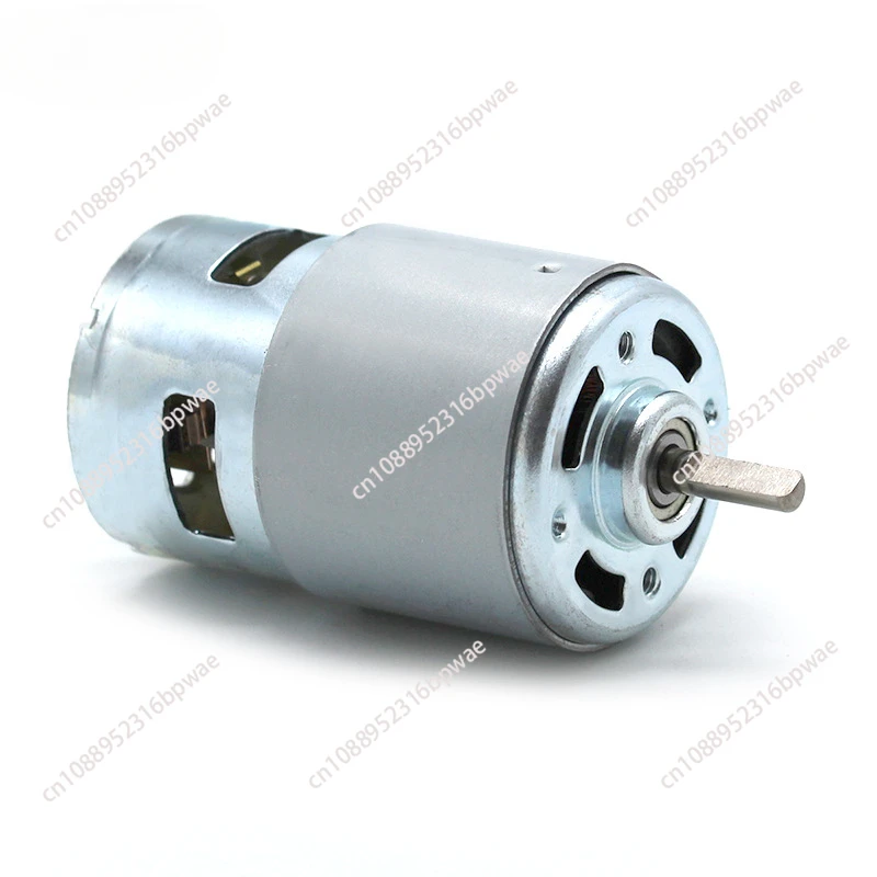 775 motor D-shaft, high speed and high torque DC motor, with bearings