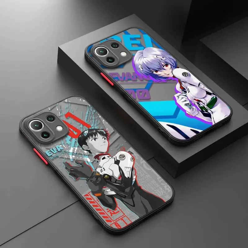 Полузавернутый чехол Shinji-Ikari для Xiaomi Poco X3 X4 NFC 12T Pro X5 Mi 11 Lite 12 C40 Honor X8 X9 50 90 9X Pro Y6P Y7A Y7P...