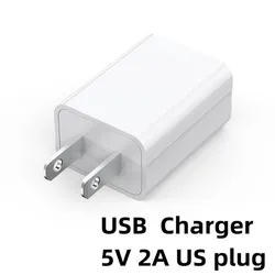 Universal Wall USB Charger Adapter with Multiple Plug Options - Efficient Power Supply for Phone and Electronic Device Charging (Warm White)
