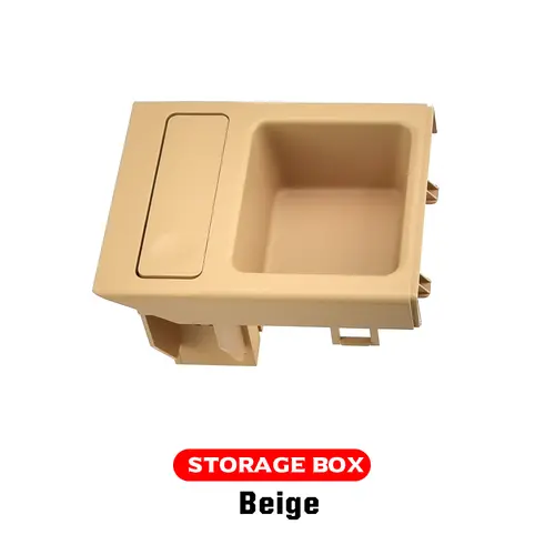 New Double Hole Car Styling Front Center Console Storage Box Coin + Cup Holder For Bmw 3 Series E46 323i 318I 98-06 51168217953 - Image 10