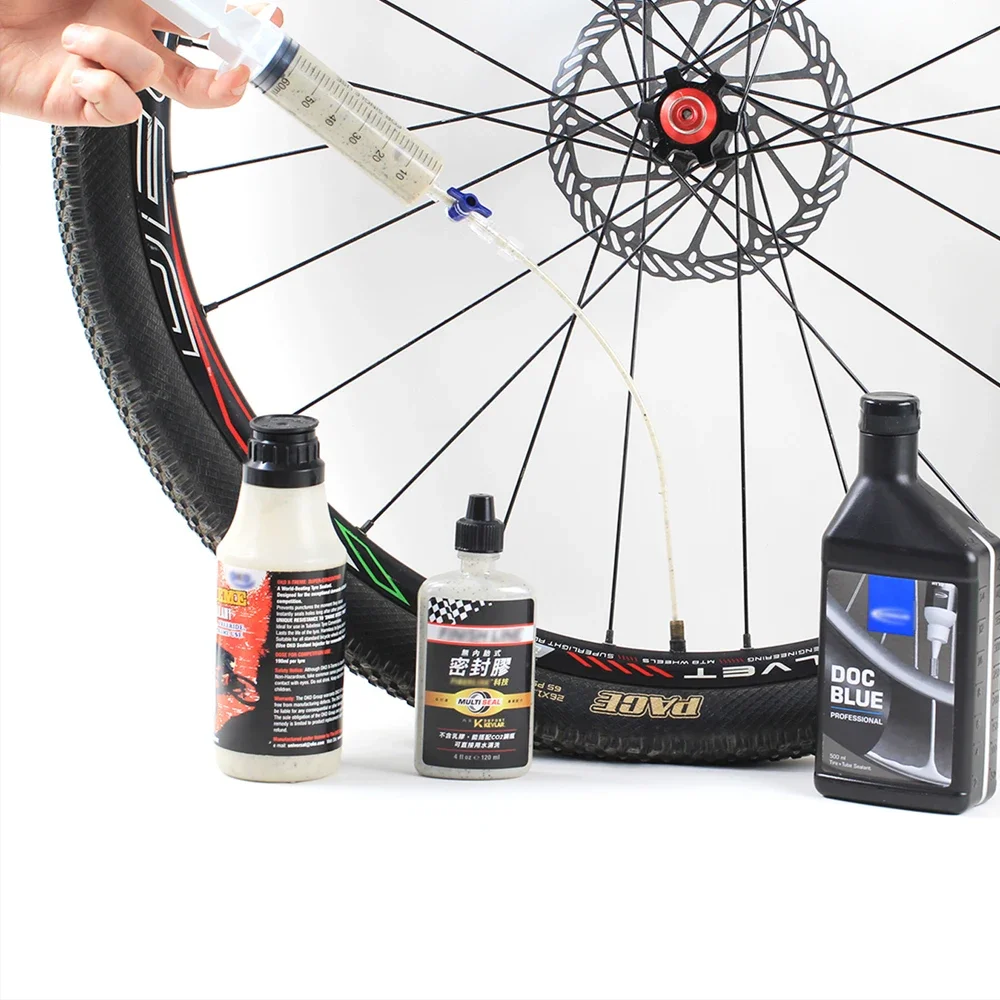 Bicycle Sealant Injector Tubeless Tyre Injection Tool for Mtb Road Bike Valve Tool RL225