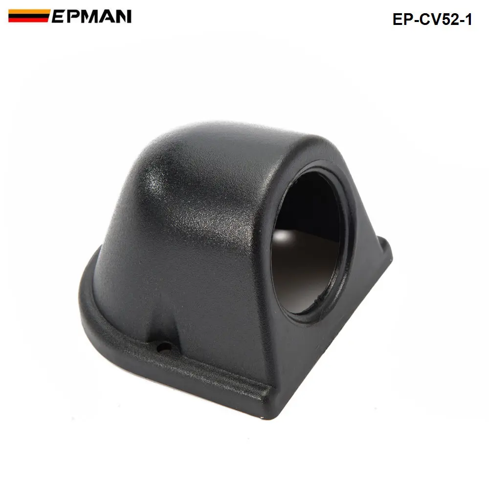 EPMAN 2인치 52MM 블랙 ABS 플라스틱 게이지 미터 대시보드 마운트 포드 홀더 (폭스바겐 골프 GTI MK2 8V PB 코드 1987-1991 EP-CV52-1 용)