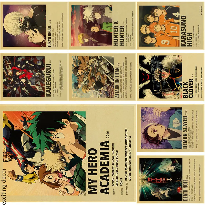 Generic Anime Hunter X Hunter Hisoka Manga Painting Style Poster Chambre à Prix Pas Cher | Maroc