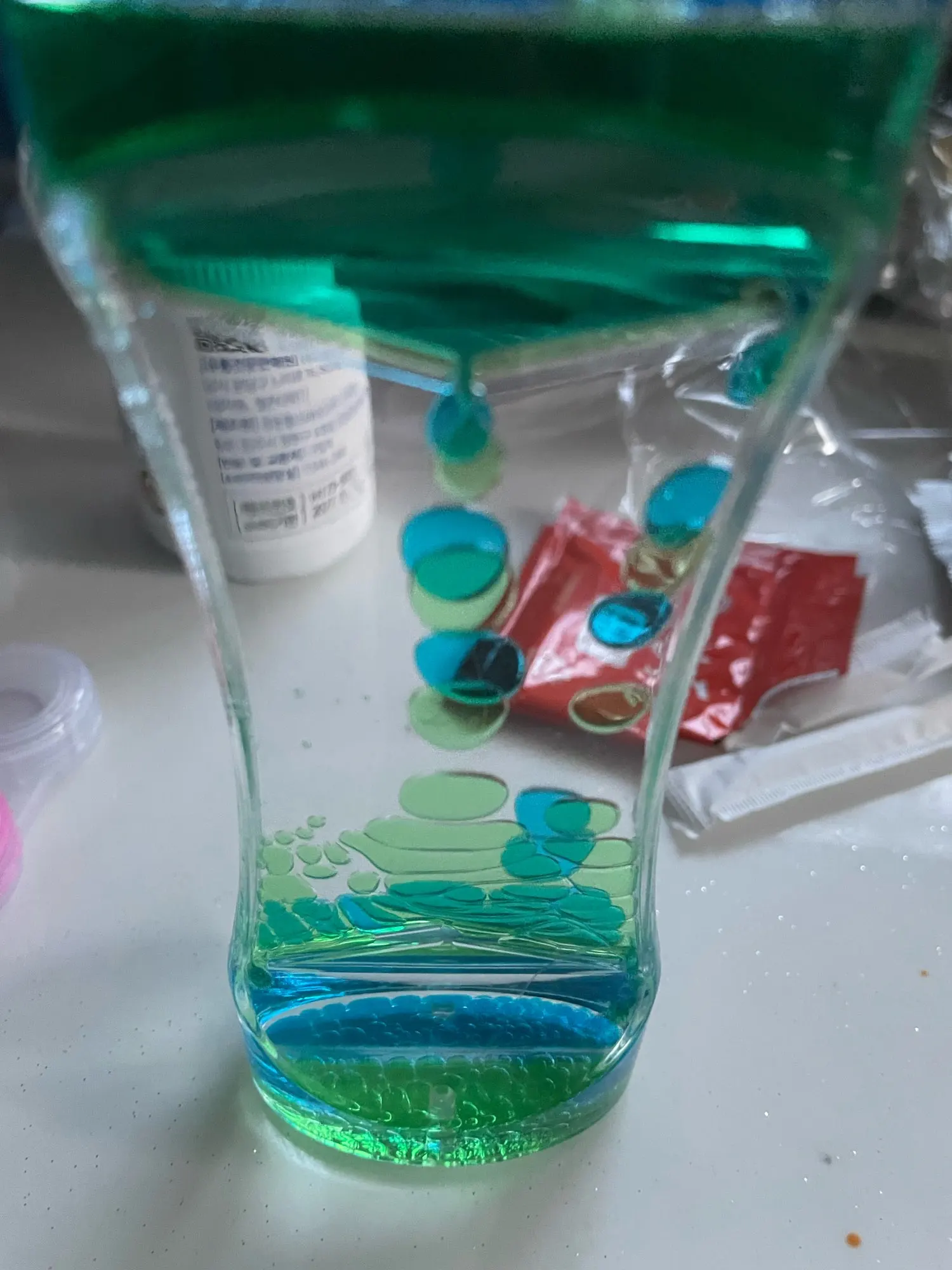 Liquid Motion Bubbler Hourglass Timer photo review