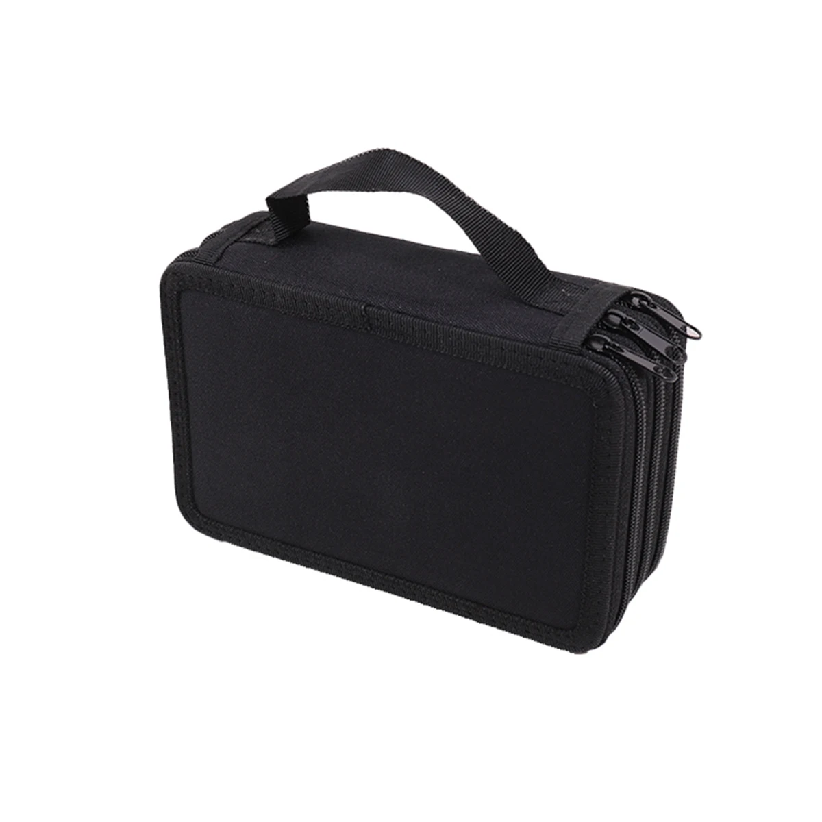 Multi-Layer Large Capacity Pencil Case with Handle - Organized Storage Solution