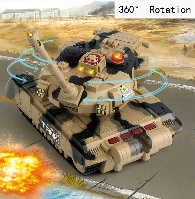 RC ũ 40CM 1/20 ܼ   ũ 360  ȸ  跲 LED  ڵ 峭  ҳ 