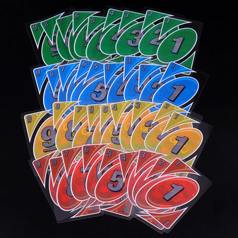 UNO H2O - Juego de cartas de PVC perfecto para la familia, impermeable,  transparente, interesante y divertido (azul)