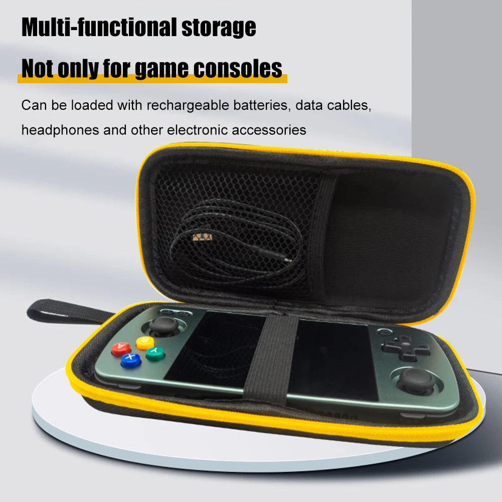Travel Carry Bags Waterproof Handheld Game Console Bag Wear-resistant Shockproof With Lanyard Lightweight for RG405M/RG351P/351M