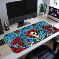 Rock Band G-Grateful D-Dead For PC Large MousePads Desk Gaming Mouse Pad Stitched Edges  Base Extended 2