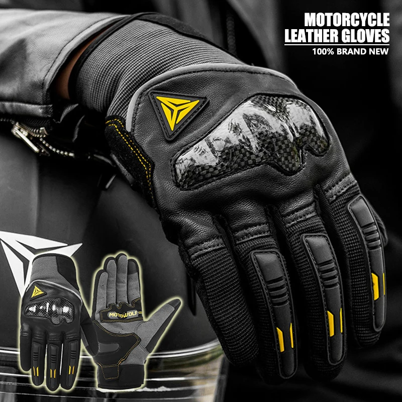 Guantes Moto Invierno Protecciones Tactil HAWK Winter Full Finger Black - $  7.630 - STI Digital