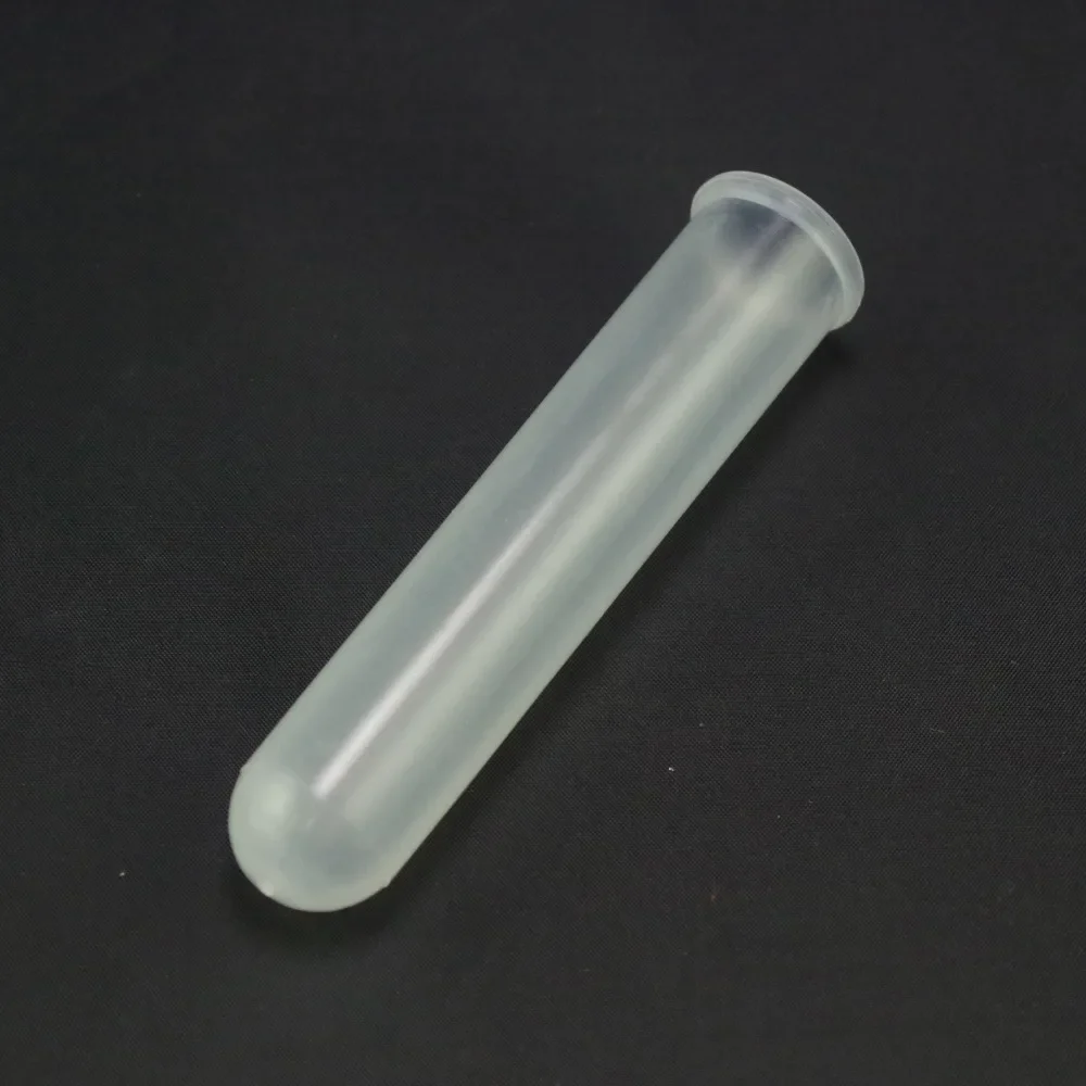 LOT 10 20ml With Cap Translucent Laboratory Plastic Test Tubes Vials Centrifuge Tubes Round Bottom plastic test tubes,centrifuge tube
